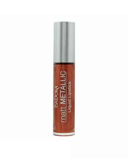 Матова металева рідка губна помада IsaDora Matt Metallic 82 Copper Chrome, 7 мл
