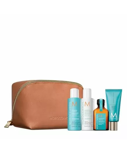 Набір засобів для догляду за волоссям і руками Moroccanoil Paraben-Free, Moisture And Shine, For Hydration, Hydrating, Fragrance Originale, Hyaluronic Acid, 70 мл, зображення 3