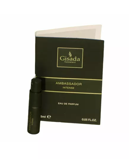 Флакон-пробник парфюмерной воды для мужчин Gisada Ambassador Intense, 1,5 мл