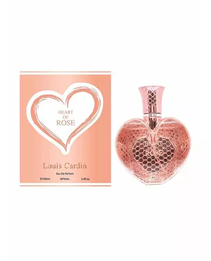 Парфюмерная вода для женщин Louis Cardin Heart Of Rose, 100 мл, изображение 2