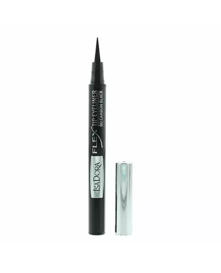 Гелевий олівець-підводка для очей IsaDora Flex Tip 80 Carbon Black, 1,2 мл