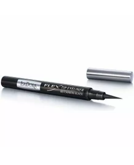 Гелевий олівець-підводка для очей IsaDora Flex Tip 80 Carbon Black, 1,2 мл, зображення 2