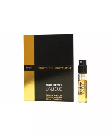 Пробник унісекс парфумованої води Lalique Noir Premier - Fruits du Mouvement, 1,8 мл, зображення 2