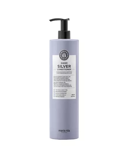Незмивний кондиціонер для волосся Maria Nila Sheer Silver, 1000 мл