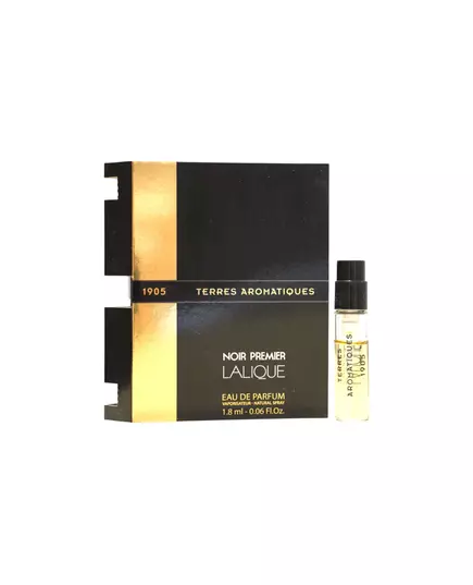 Пробник парфюмерной воды для мужчин Lalique Noir Premier - Terres Aromatiques, 1,5 мл, изображение 2