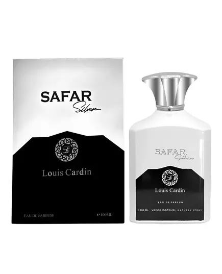 Парфумована вода для чоловіків Louis Cardin Safar Silver, 100 мл, зображення 2