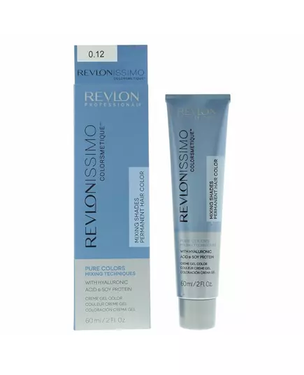 Стійка фарба для волосся Revlon Revlonissimo Colorsmetique Color & Care Complex 0.12 Iridescent Grey, 60 мл