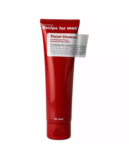 Гель для очищения лица Recipe For Men Facial Cleanser Revitalizing, 100 мл