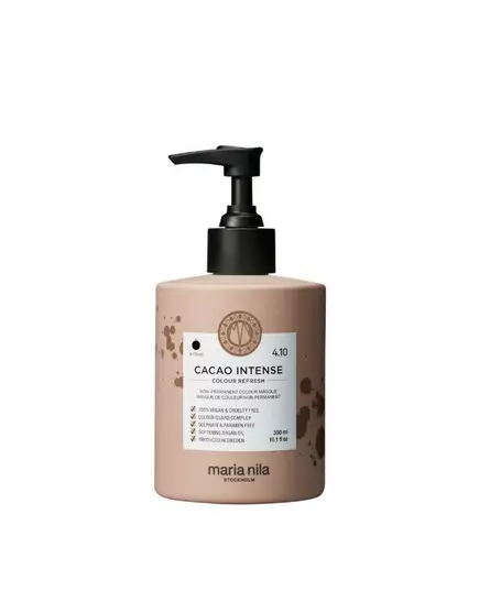 Оттеночная крем-маска для волос Maria Nila Colour Refresh 4.10 Cacao Intense, 300 мл