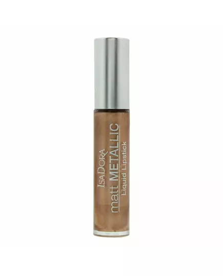 Матова металева рідка губна помада IsaDora Matt Metallic 80 Gold Digger, 7 мл