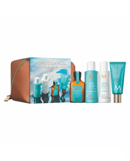 Набір засобів для догляду за волоссям і руками Moroccanoil Paraben-Free, Moisture And Shine, For Hydration, Hydrating, Fragrance Originale, Hyaluronic Acid, 70 мл