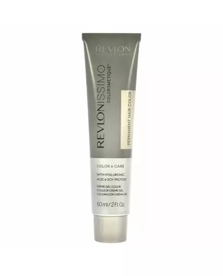 Стойкая краска для волос Revlon Revlonissimo Colorsmetique Hyaluronic Acid 7.2 Iridescent Blonde, 60 мл
