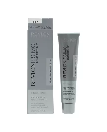 Стойкая краска для волос Revlon Revlonissimo Colorsmetique 6SN Dark Blonde, 60 мл, изображение 2