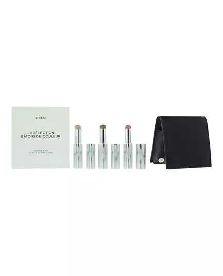 Набор многофункциональных теней-стиков для век Byredo 509 Solar Flare, Kumato Face, Flower Play, 3,5 г