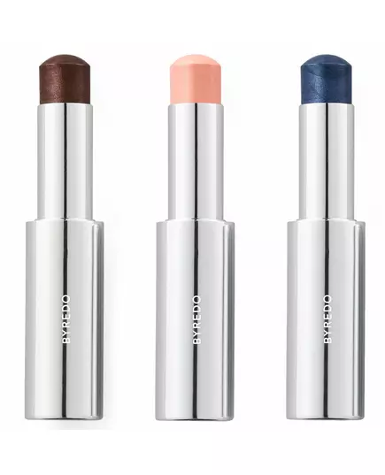 Набор многофункциональных теней-стиков для век Byredo Colour Stick Multifunctional Eyeshadow Stick Dravite, Vienna, 580 Ultramagnetic, текстильный чехол Byredo, 3,5 г, изображение 3