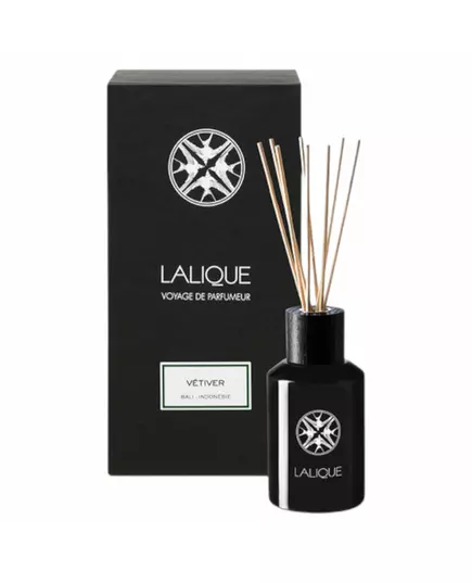 Ароматический диффузор с палочками Lalique Vetiver Bali Black, 250 мл, изображение 2
