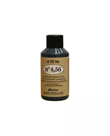 Деміперманентна фарба для волосся Davines View 4.56 Gloss, 60 мл