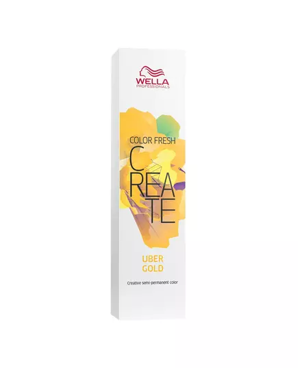 Безаммиачная полуперманентная краска для волос Wella Professionals Color Fresh Create Uber Gold, 60 мл