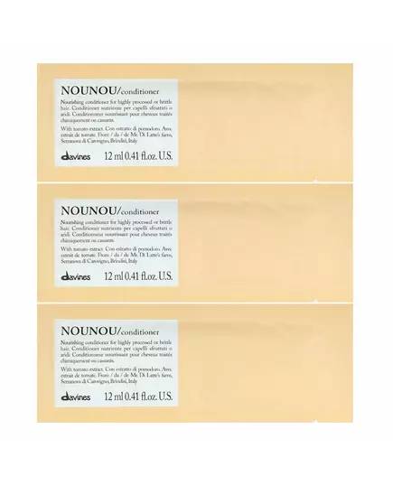 Кондиціонер для волосся Davines Nounou Nourishing, 12 × 12 мл
