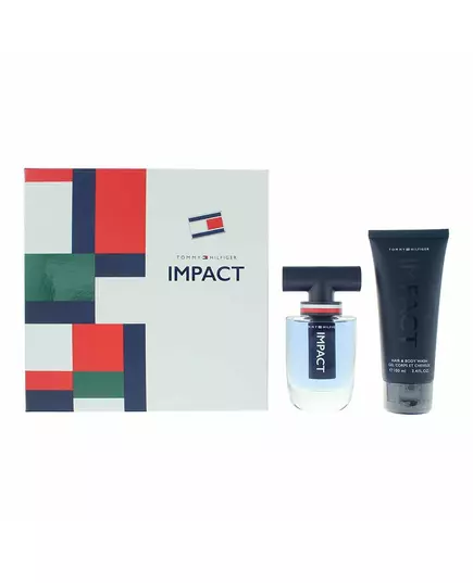 Набір туалетної води та гелю для душу для чоловіків Tommy Hilfiger Impact, 50 мл, зображення 2