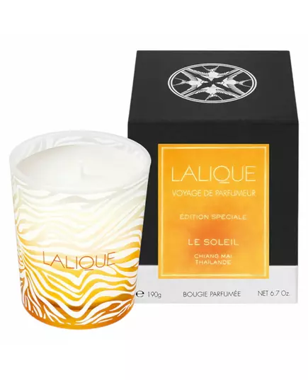 Ароматическая свеча Lalique Le Soleil Chiang Mai Thailande, 190 г, изображение 2