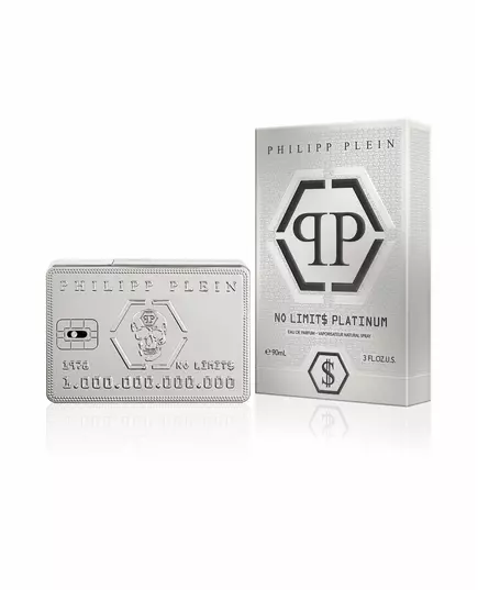 Парфумована вода для чоловіків Philipp Plein No Limits Platinum, 90 мл, зображення 2