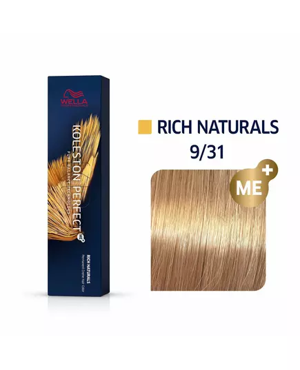 Перманентная краска для волос Wella Professionals Koleston Me+ Nº 9/31, 60 мл
