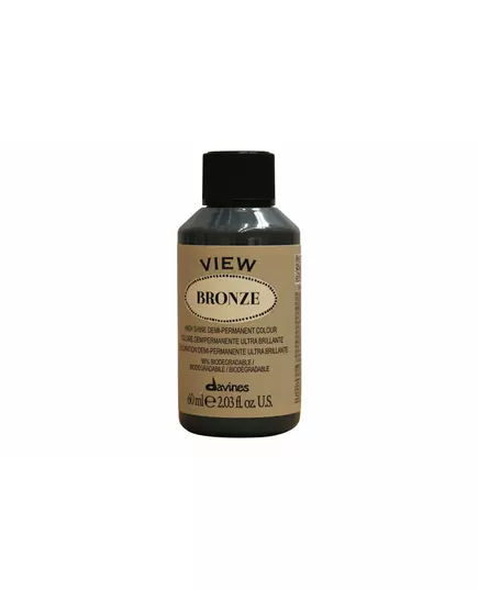 Напівперманентна фарба для волосся Davines View Bronze, 60 мл