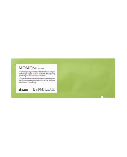 Пробник шампуню для зволоження волосся Davines Momo, 12 × 12 мл