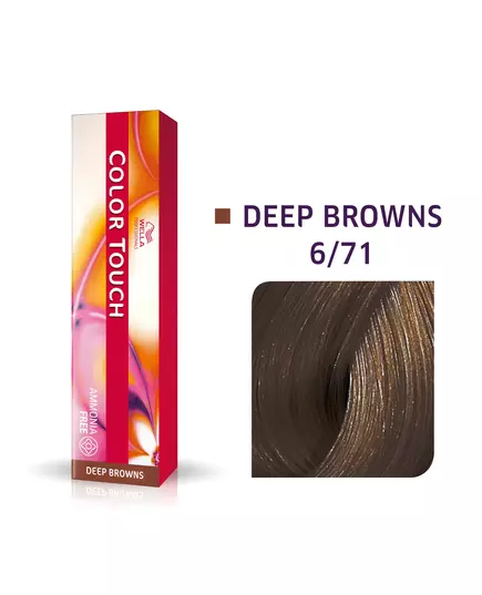 Безаммиачная полуперманентная краска для волос Wella Professionals Color Touch, 60 мл