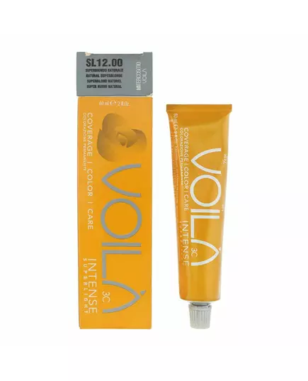 Стойкая краска для волос Intercosmo Voila 3C Intense Superlight Natural Superblonde, 60 мл