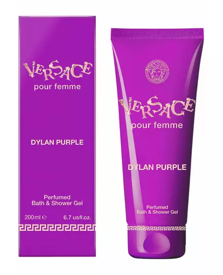 Парфумований гель для душу Versace Dylan Purple, 200 мл, зображення 2
