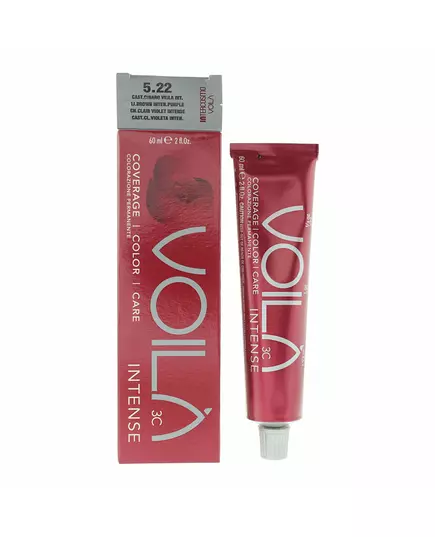 Стойкая краска для волос Intercosmo Voila 3C Intense, 60 мл, изображение 2