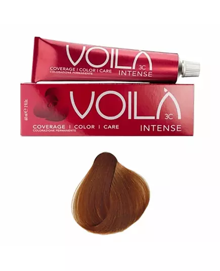 Стійка фарба для волосся Intercosmo Voila 3C Intense, 60 мл, зображення 2
