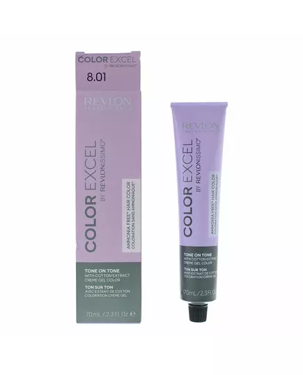 Стойкая краска для волос Revlon 8.01, 70 мл, изображение 3
