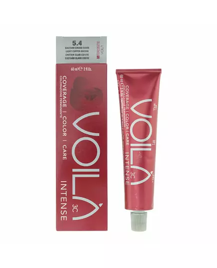 Стойкая краска для волос Intercosmo Voila 3C Intense, 60 мл, изображение 2