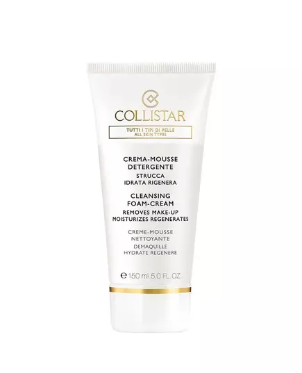 Пенящийся крем для очищения лица Collistar Special Perfect Face Увлажняющий и восстанавливающий, 150 мл, изображение 2