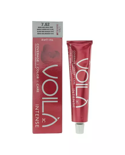Стойкая краска для волос Intercosmo Voila 3C Intense, 60 мл, изображение 2