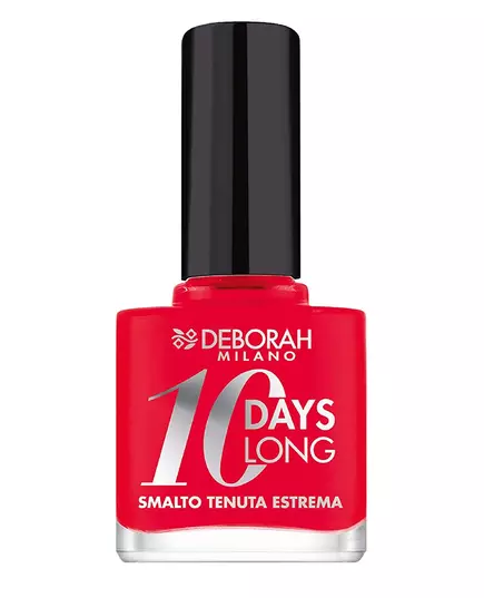 Лак для ногтей Deborah 10 Days Long EN870 Coral Red, 11 мл