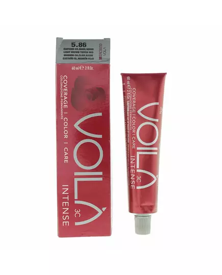 Стойкая краска для волос Intercosmo Voila 3C Intense, 60 мл