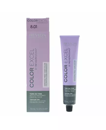 Стойкая краска для волос Revlon 8.01, 70 мл