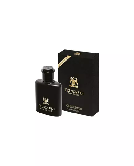 Туалетна вода для чоловіків Trussardi Black Extreme, 30 мл, зображення 3