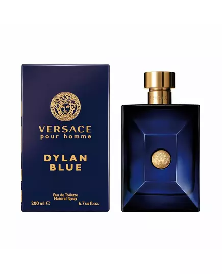 Туалетна вода для чоловіків Versace DYLAN BLUE, 200 мл, зображення 3