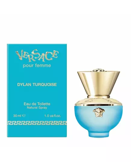 Туалетна вода-спрей для жінок Versace DYLAN TURQUOISE, 30 мл, зображення 2