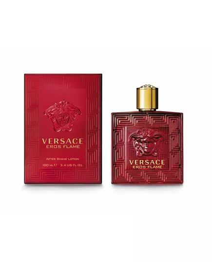 Лосьон после бритья Versace Eros Flame, 100 мл, изображение 2