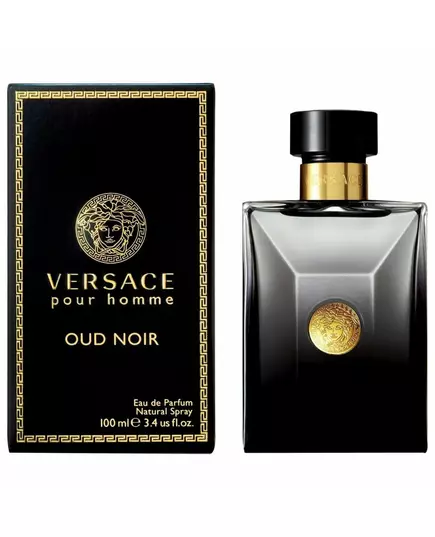 Чоловіча парфумерна вода Versace Oud Noir, 100 мл, зображення 2