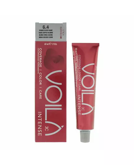 Стойкая краска для волос Intercosmo Voila 3C Intense, 60 мл, изображение 2