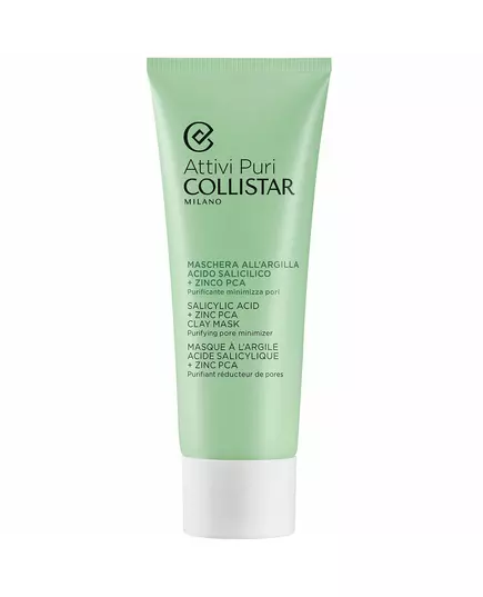 Очищувальна глиняна маска для обличчя Collistar Attivi Puri Salicylic Acid, 75 мл