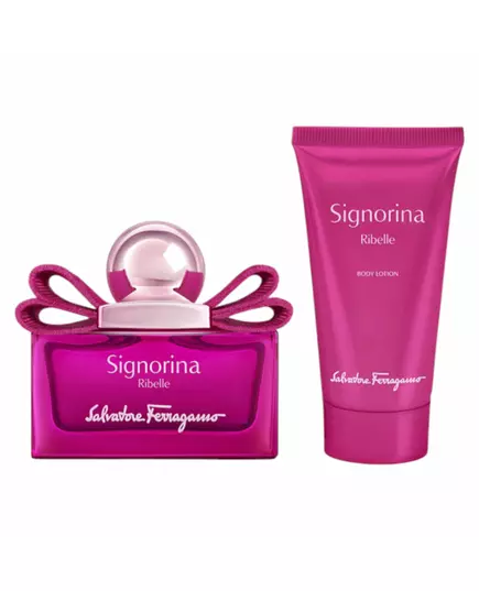 Набор парфюмерной воды и увлажняющего лосьона для тела Salvatore Ferragamo Signorina Ribelle, 30 мл, изображение 2