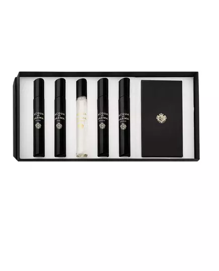 Набор парфюмерных вод для мужчин Acqua di Parma Signatures Of The Sun Leather, Oud, Osmanthus, Quercia, Sandalo, 7 мл